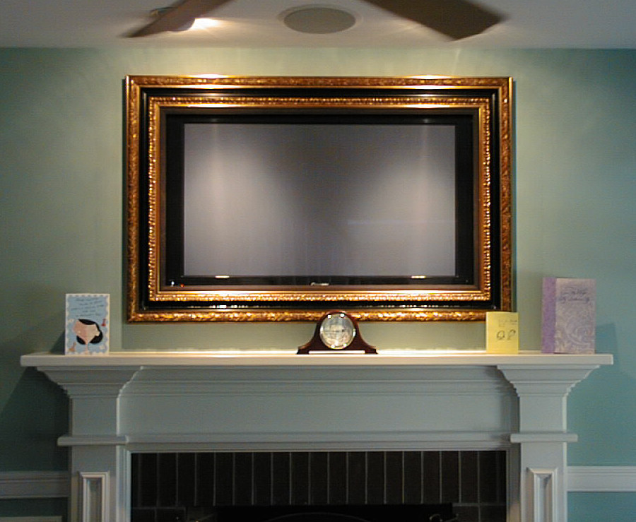 43%27%27%20Plasma%20Framed%20Over%20Fireplace%20